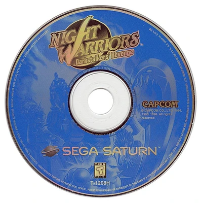Night Warriors: Darkstalkers' Revenge - Sega Saturn