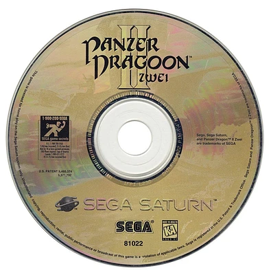 Panzer Dragoon II Zwei - Sega Saturn