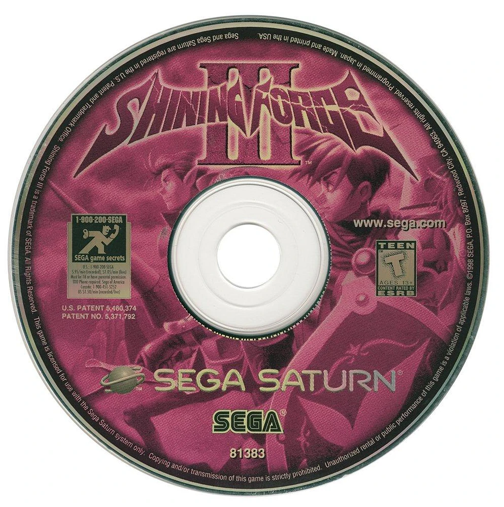 Shining Force III - Sega Saturn