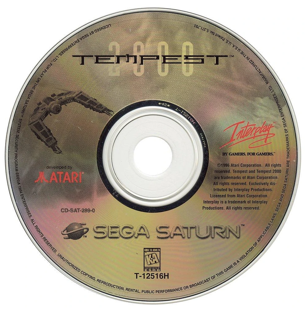 Tempest 2000 - Sega Saturn