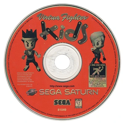 Virtua Fighter Kids - Sega Saturn