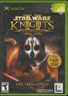 Star Wars: Knights of the Old Republic II: The Sith Lords - Xbox