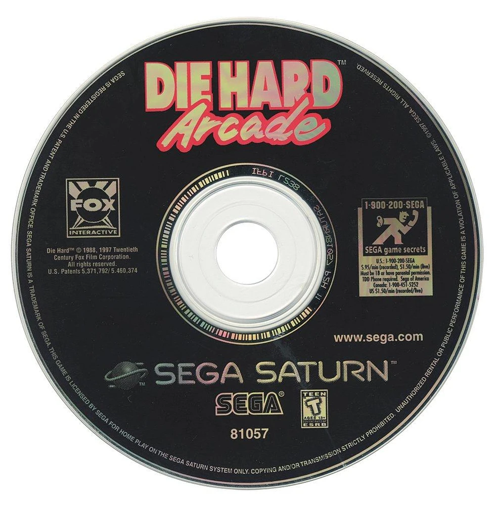 Die Hard Arcade - Sega Saturn