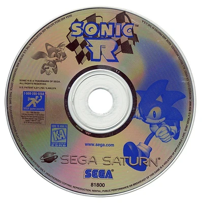 Sonic R - Sega Saturn