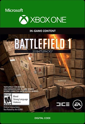 Battlefield 1 Battlepacks DLC