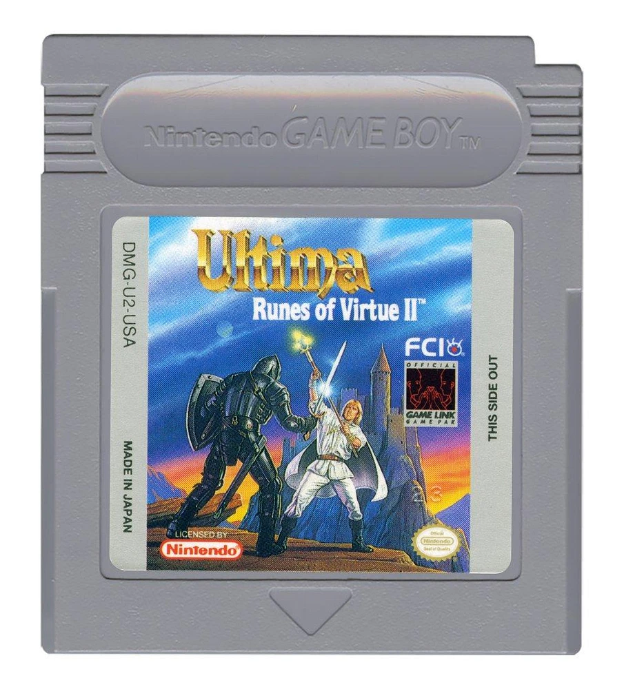 Origin Ultima: Runes of Virtue II - Game Boy | The Market Place