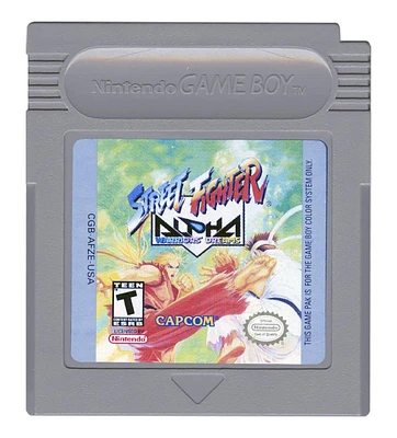 Street Fighter Alpha: Warriors' Dreams - Game Boy Color