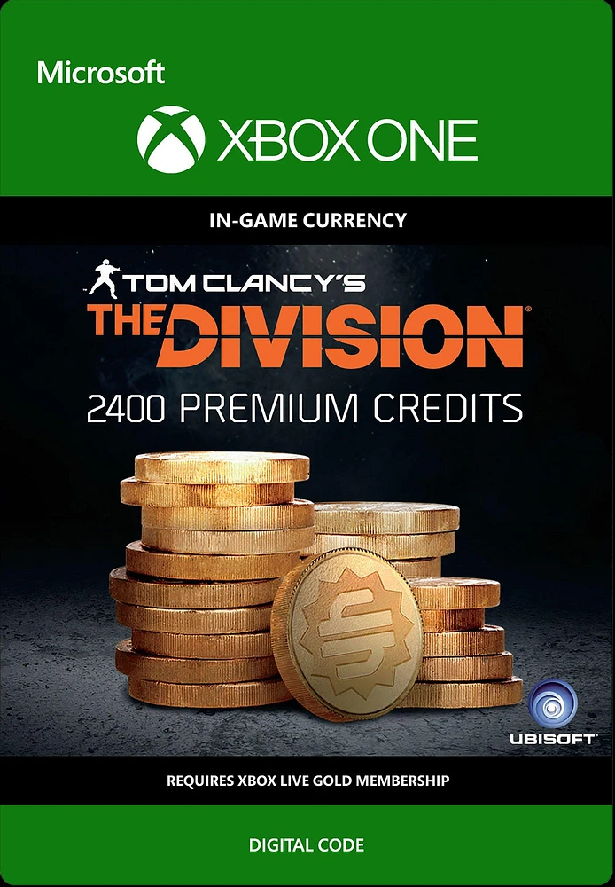 Tom Clancy's The Division Credit Pack 2,400 - Xbox One