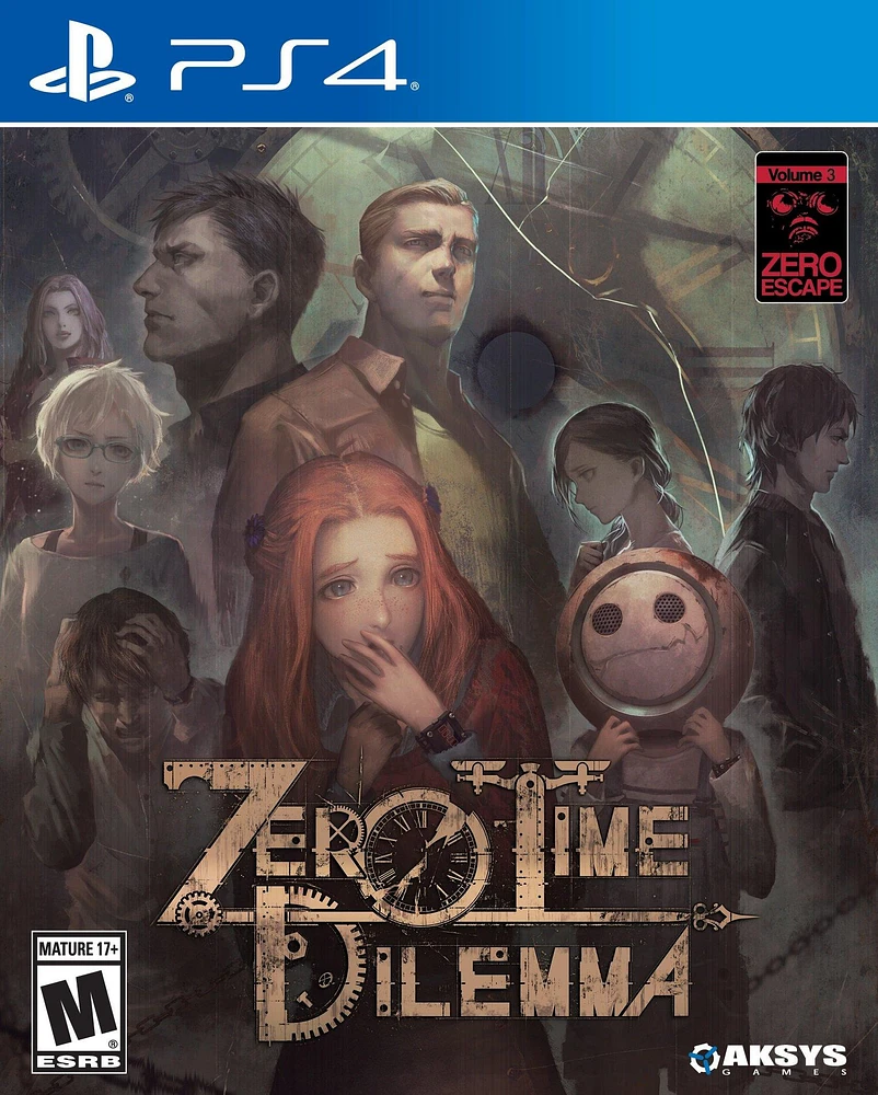 Aksys Games Zero Escape: Zero Time Dilemma - PlayStation 4 | MarketFair  Shoppes