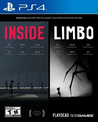 Inside and Limbo 2 Pack - PlayStation 4