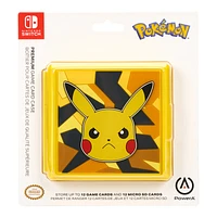 PowerA Premium Game Card Case for Nintendo Switch Camo Storm Pikachu