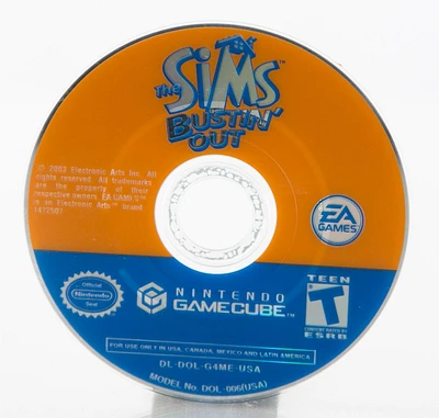 The Sims Bustin' Out - Game Cube