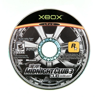 Midnight Club 3: Dub Edition REMIX - Xbox