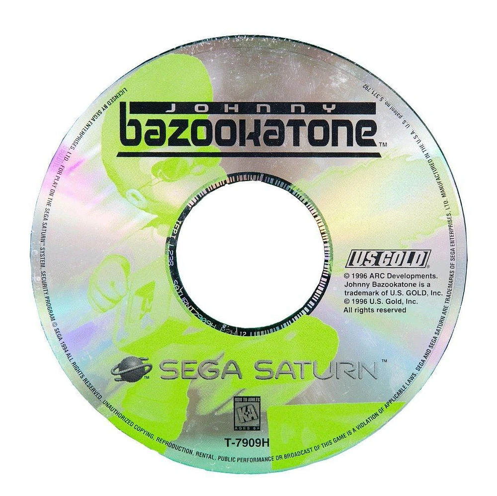 Johnny Bazookatone - Sega Saturn