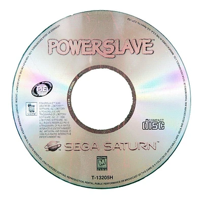 Powerslave - Sega Saturn