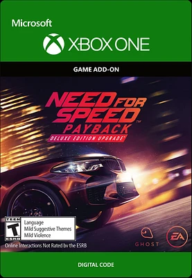 Need for Speed Payback Deluxe Edition Upgrade DLC - Xbox One