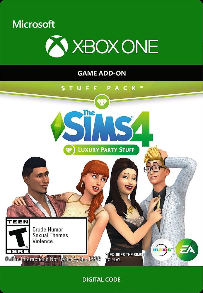 The Sims 4 Luxury Party Stuff DLC - Xbox One