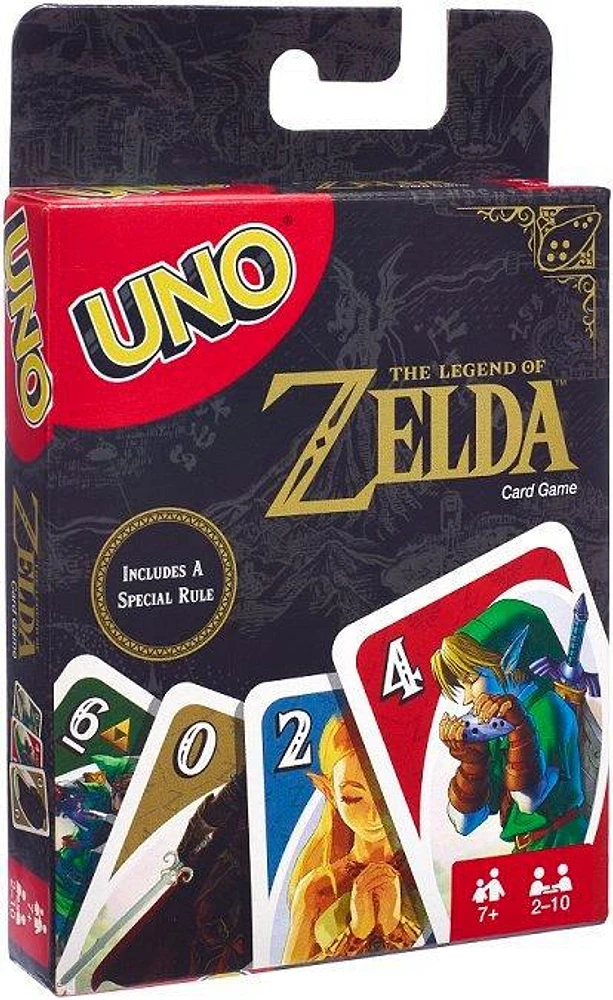 UNO The Legend of Zelda Card Game GameStop Exclusive