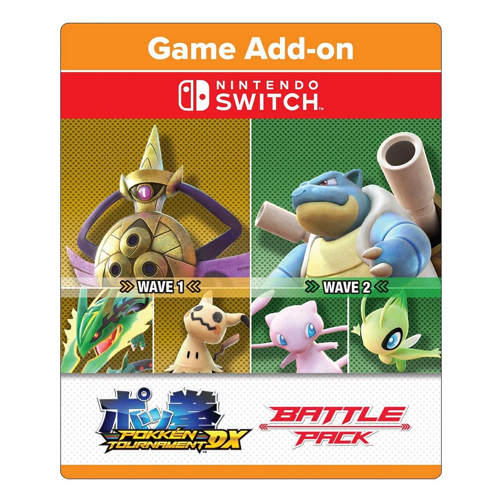 Pokken Tournament DX Battle Pack DLC