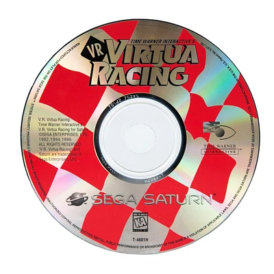 Time Warner Interactive's VR Virtua Racing - Sega Saturn