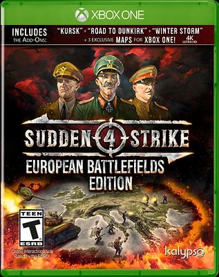 Sudden Strike 4 European Battlefields - Xbox One