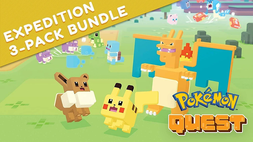 Pokemon Quest Expedition 3 Pack Bundle - Nintendo Switch