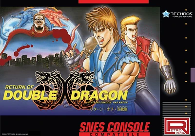 Return of Double Dragon (Compatible with Aftermarket SNES systems only) - Super Nintendo