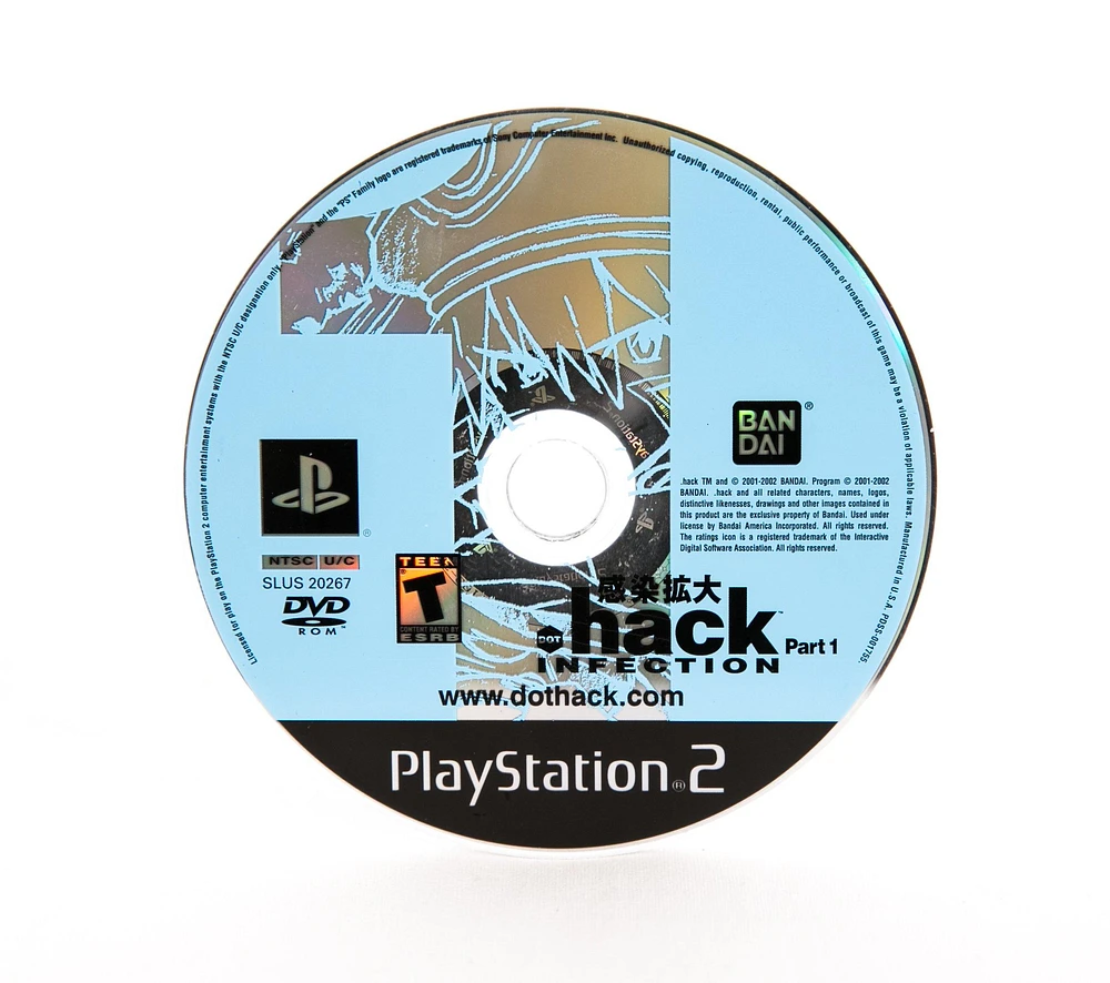 Bandai Namco .Hack//Infection Part 1 - PlayStation 2 | The Market Place