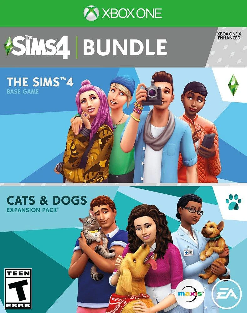 Electronic Arts The Sims 4 With Cats and Dogs Expansion Pack Bundle | The  Market Place