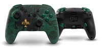 PowerA Enhanced Wireless Controller for Nintendo Switch The Legend of Zelda Link Silhouette