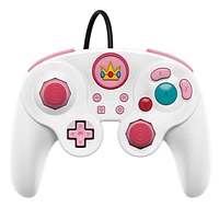 PDP Fight Pad Pro Wired Controller for Nintendo Switch Super Smash Bros. Ultimate Princess Peach Edition