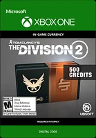 Tom Clancy's The Division 2 Credits 500 - Xbox One