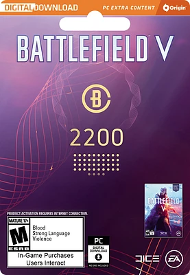 Battlefield V Battlefield Currency 2,200