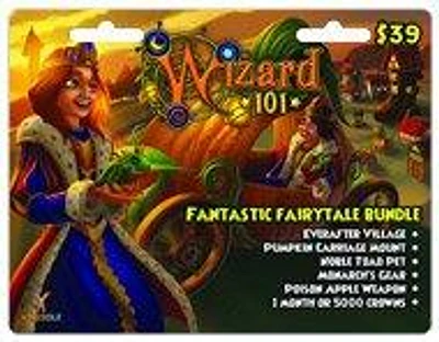 Wizard 101 Fantastic Fairytale Bundle Digital Card