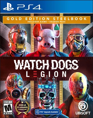 Watch Dogs Legion Deluxe Edition Gold Steelbook - PlayStation 4