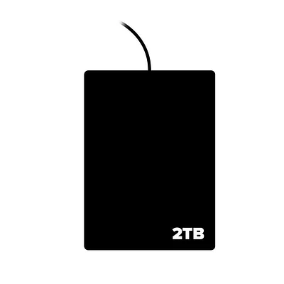 External Hard Drive GameStop Exclusive (Styles May Vary) 2TB