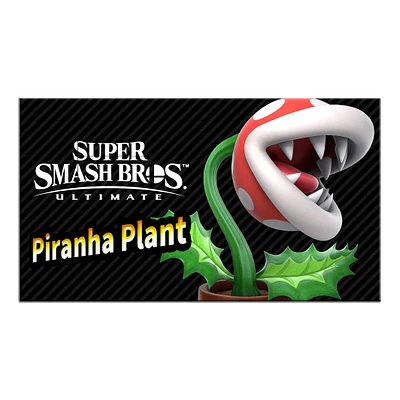 Super Smash Bros. Ultimate Piranha Plant Standalone Fighter DLC - Nintendo Switch