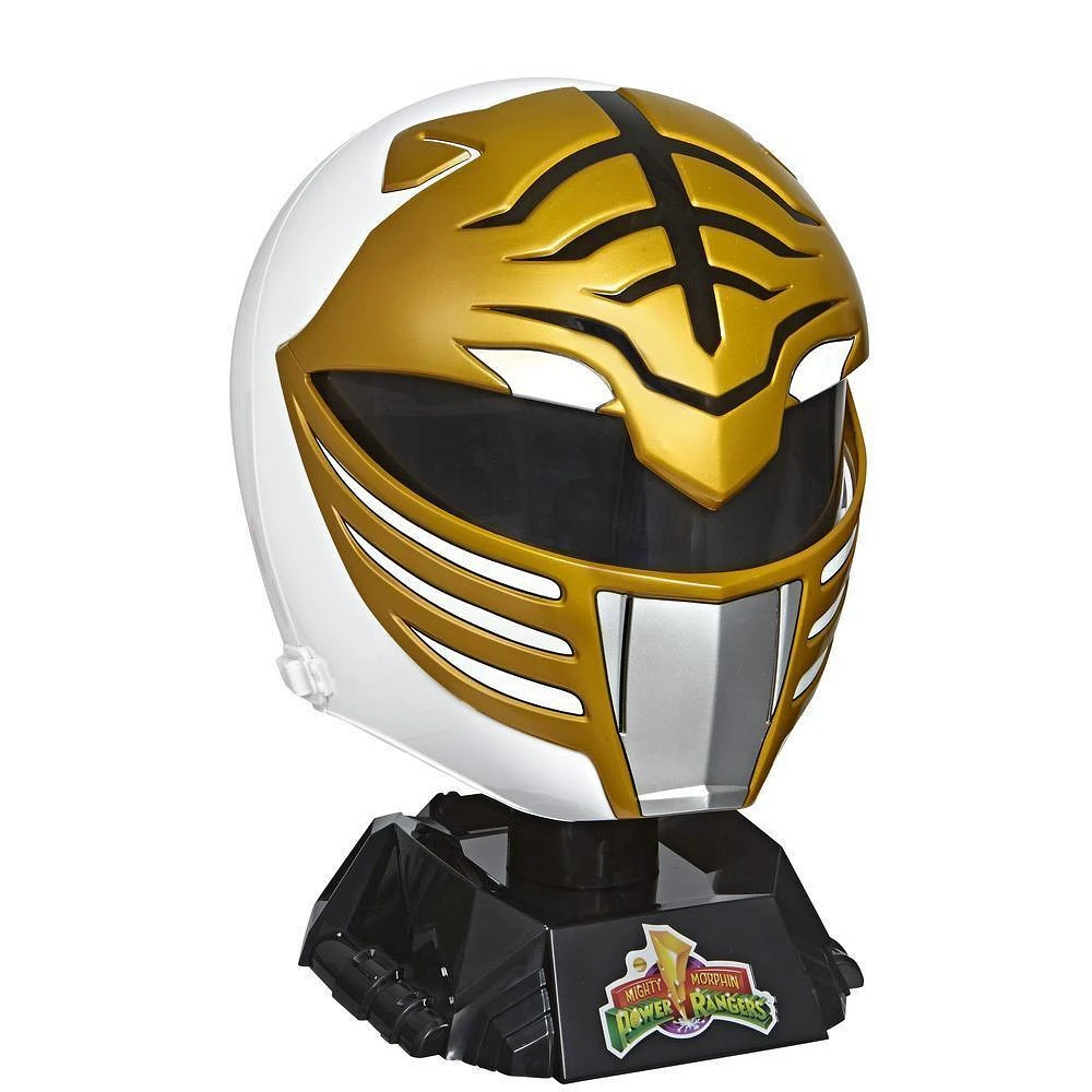 Hasbro Mighty Morphin Power Rangers Lightning Collection White Ranger Helmet