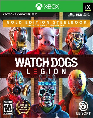 Watch Dogs Legion Deluxe Edition Gold Steelbook - Xbox One