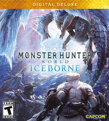 Monster Hunter World: Iceborne Deluxe Edition Only at GameStop Digital Deluxe - Xbox One