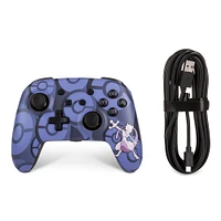 PowerA Enhanced Wired Controller for Nintendo Switch - Pokemon Mewtwo