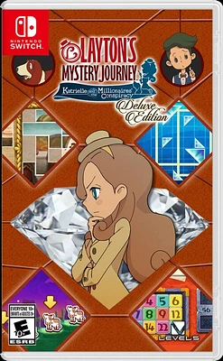 Layton's Mystery Journey: Katrielle and the Millionaires' Consipiracy Deluxe Edition - Nintendo Switch