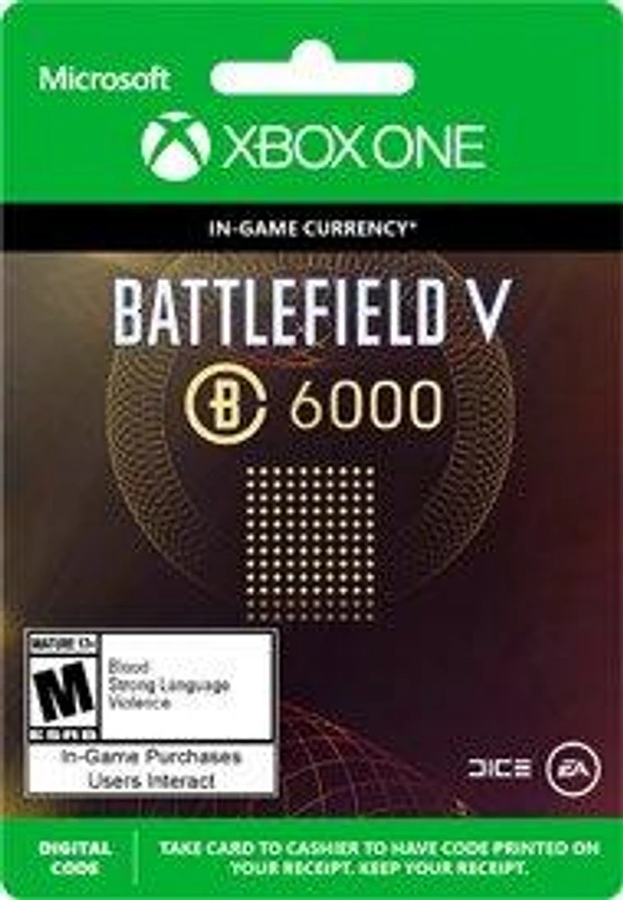 Battlefield V Battlefield Currency 6,000