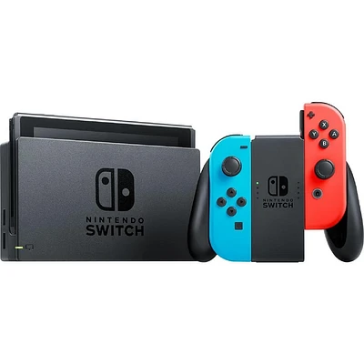 Nintendo Switch Console with Assorted Color Joy-Con Controller (Styles May Vary)