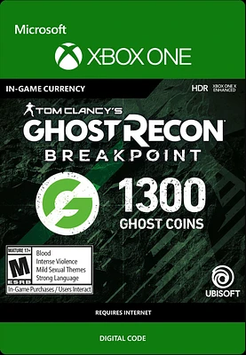 Tom Clancy's Ghost Recon Breakpoint Ghost Coins 1,300 - Xbox One