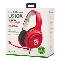 LucidSound LS10X Wired Gaming Headset Pulse Red - Xbox Series X