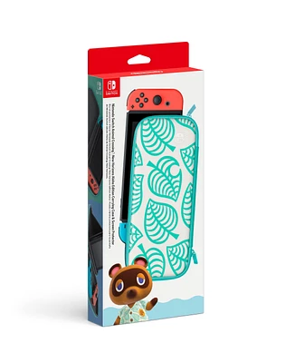 Nintendo Switch Carrying Case and Screen Protector Animal Crossing: New Horizons Aloha Edition