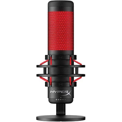 HyperX QuadCast Microphone Red and Black