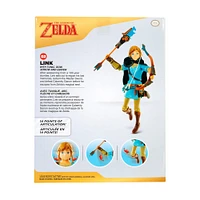 Jakks Pacific Legend of Zelda: Breath of the Wild Link Collector Action Figure Only at GameStop