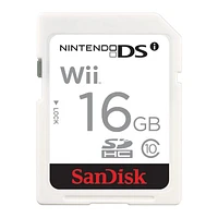 SDHC Memory Card for Nintendo Wii and DSi 16GB